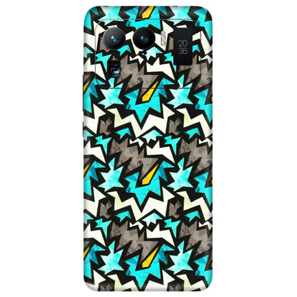 Xiaomi Redmi Phone Skins (All Models) - Funky Zig Zag - 3D Embossed Finish (L-223) Mi 11 Ultra