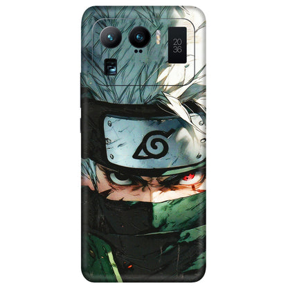 Xiaomi Redmi Phone Skins (All Models) - Kakashi Red Eye Focus - 3D Embossed Finish (L-227) Mi 11 Ultra