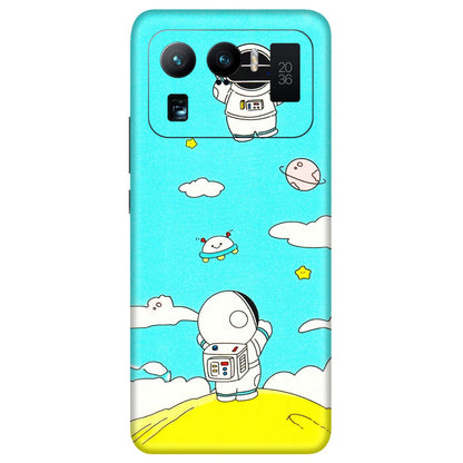Xiaomi Redmi Phone Skins (All Models) - Blue Skies Astro Float - 3D Embossed Finish (L-230) Mi 11 Ultra