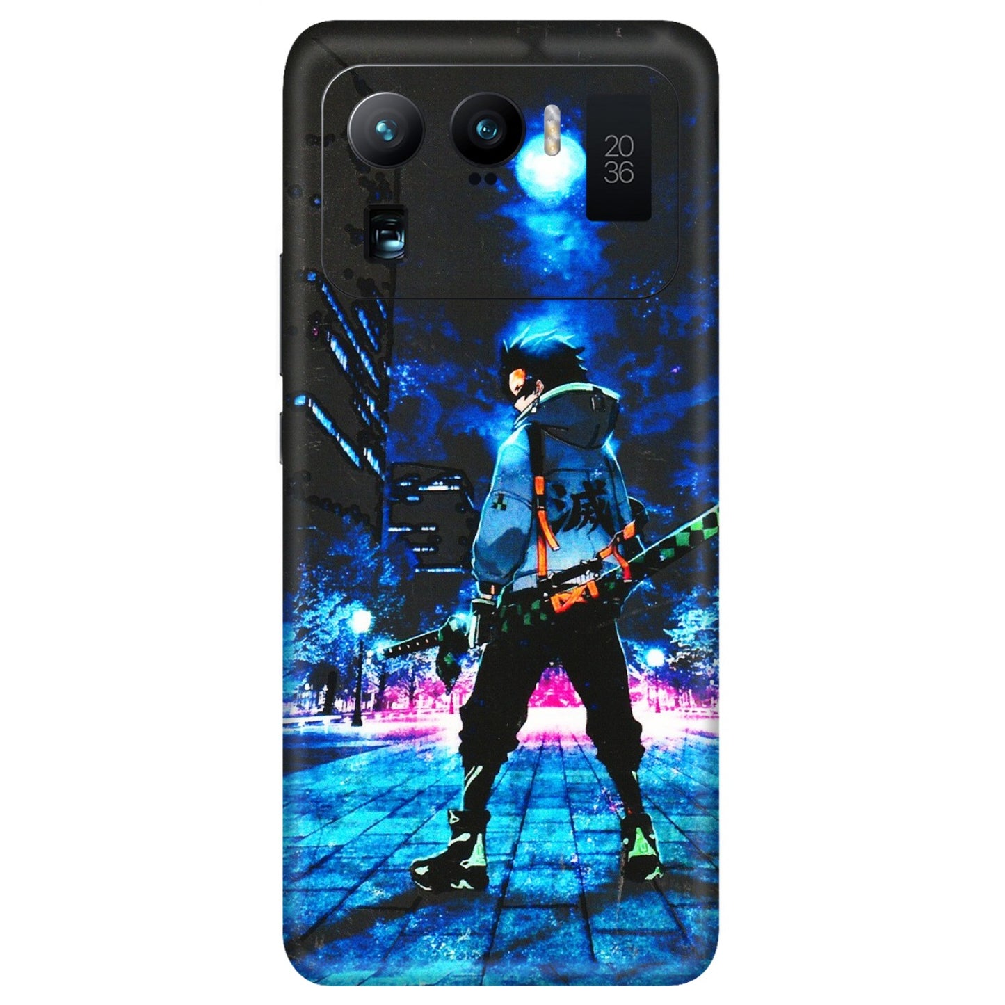 Xiaomi Redmi Phone Skins (All Models) - Demon Slayer Sword - 3D Embossed Finish (L-247) Mi 11 Ultra