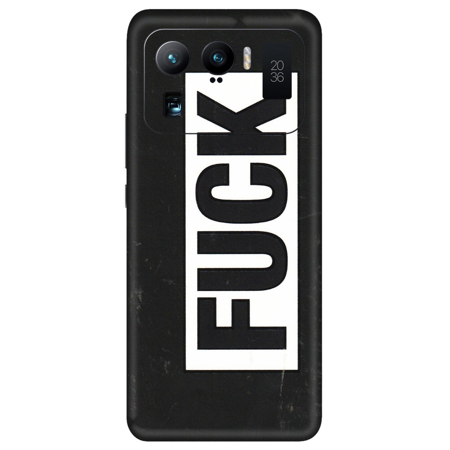 Xiaomi Redmi Phone Skins (All Models) - The F Word - 3D Embossed Finish (L-255) Mi 11 Ultra