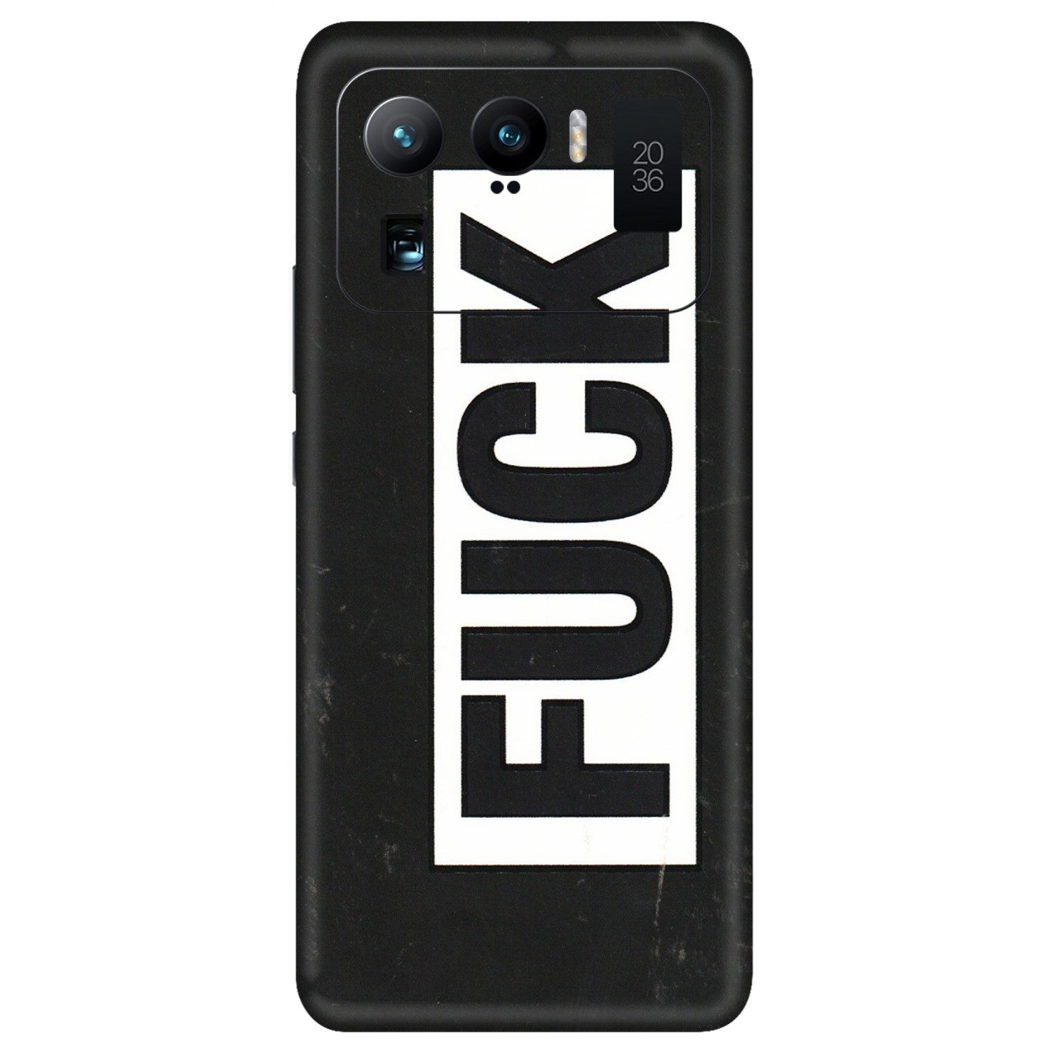 Xiaomi Redmi Phone Skins (All Models) - The F Word - 3D Embossed Finish (L-255) Mi 11 Ultra