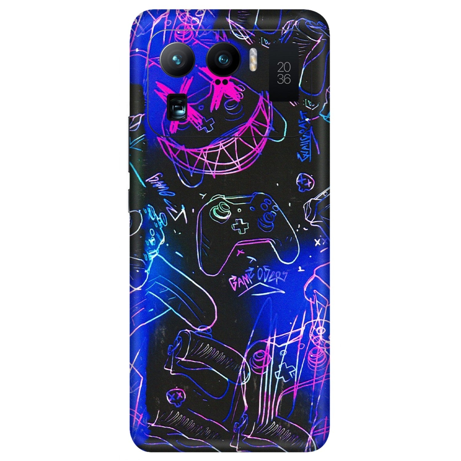 Xiaomi Redmi Phone Skins (All Models) - Gamers Paradise - 3D Embossed Finish (L-258) Mi 11 Ultra
