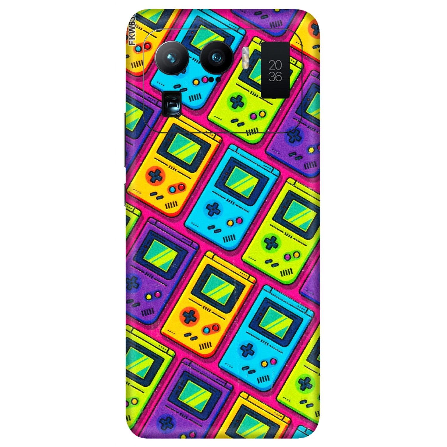 Xiaomi Redmi Phone Skins (All Models) - Gameboy Colourful - 3D Embossed Finish (L-266) Mi 11 Ultra
