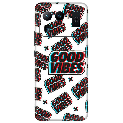 Xiaomi Redmi Phone Skins (All Models) - Good Vibes - 3D Embossed Finish (L-282) Mi 11 Ultra