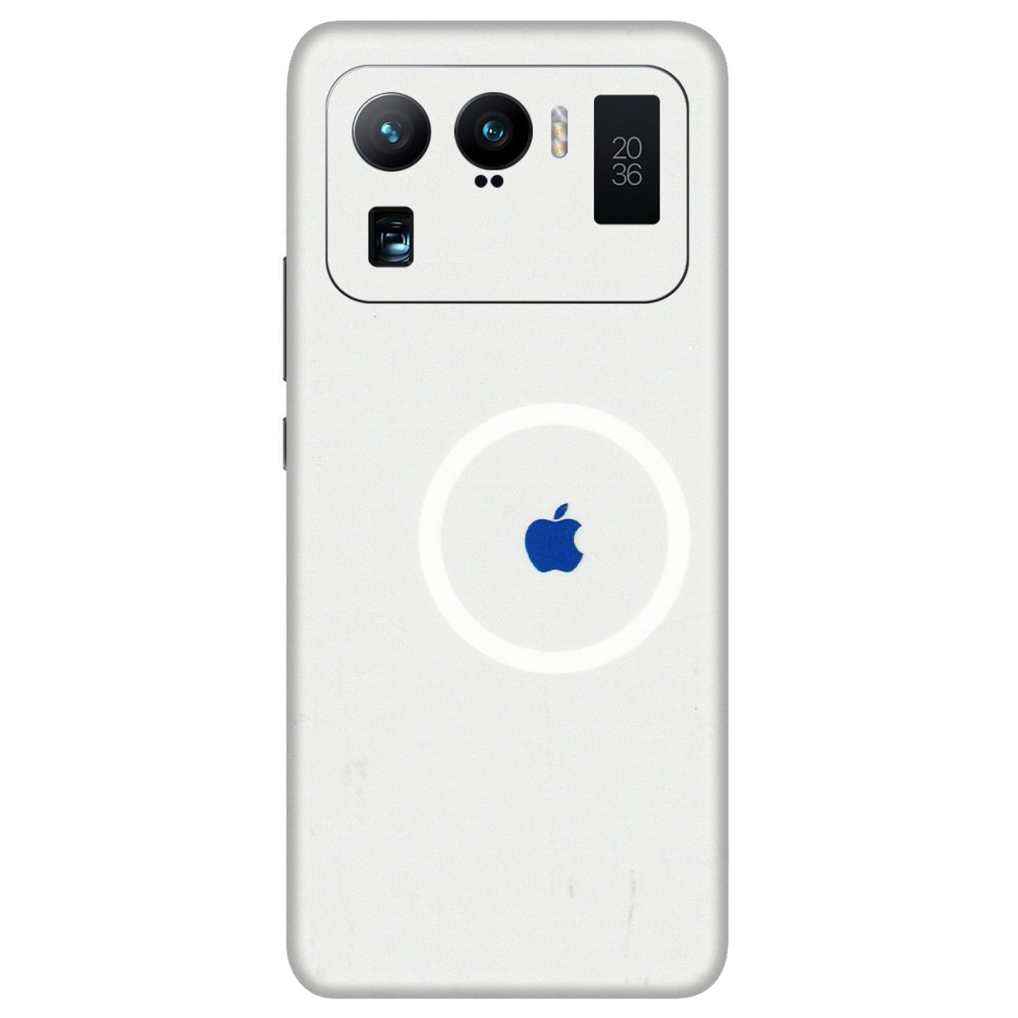 Xiaomi Redmi Phone Skins (All Models) - iPhone Magsafe Logo - 3D Embossed Finish (L-320) Mi 11 Ultra