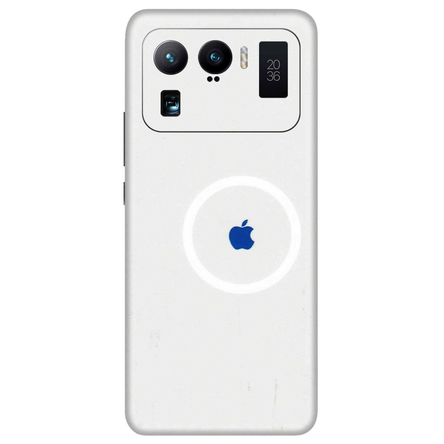 Xiaomi Redmi Phone Skins (All Models) - iPhone Magsafe Logo - 3D Embossed Finish (L-320) Mi 11 Ultra