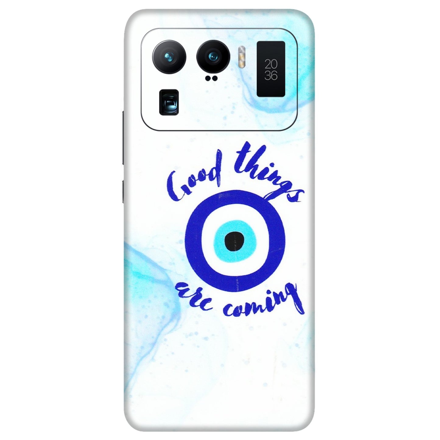 Xiaomi Redmi Phone Skins (All Models) - Evil Eye Good Things Are Coming - 3D Embossed Finish (L-322) Mi 11 Ultra