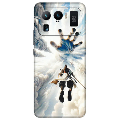 Xiaomi Redmi Phone Skins (All Models) - Big Hand With Monkey King - 3D Embossed Finish (L-323) Mi 11 Ultra
