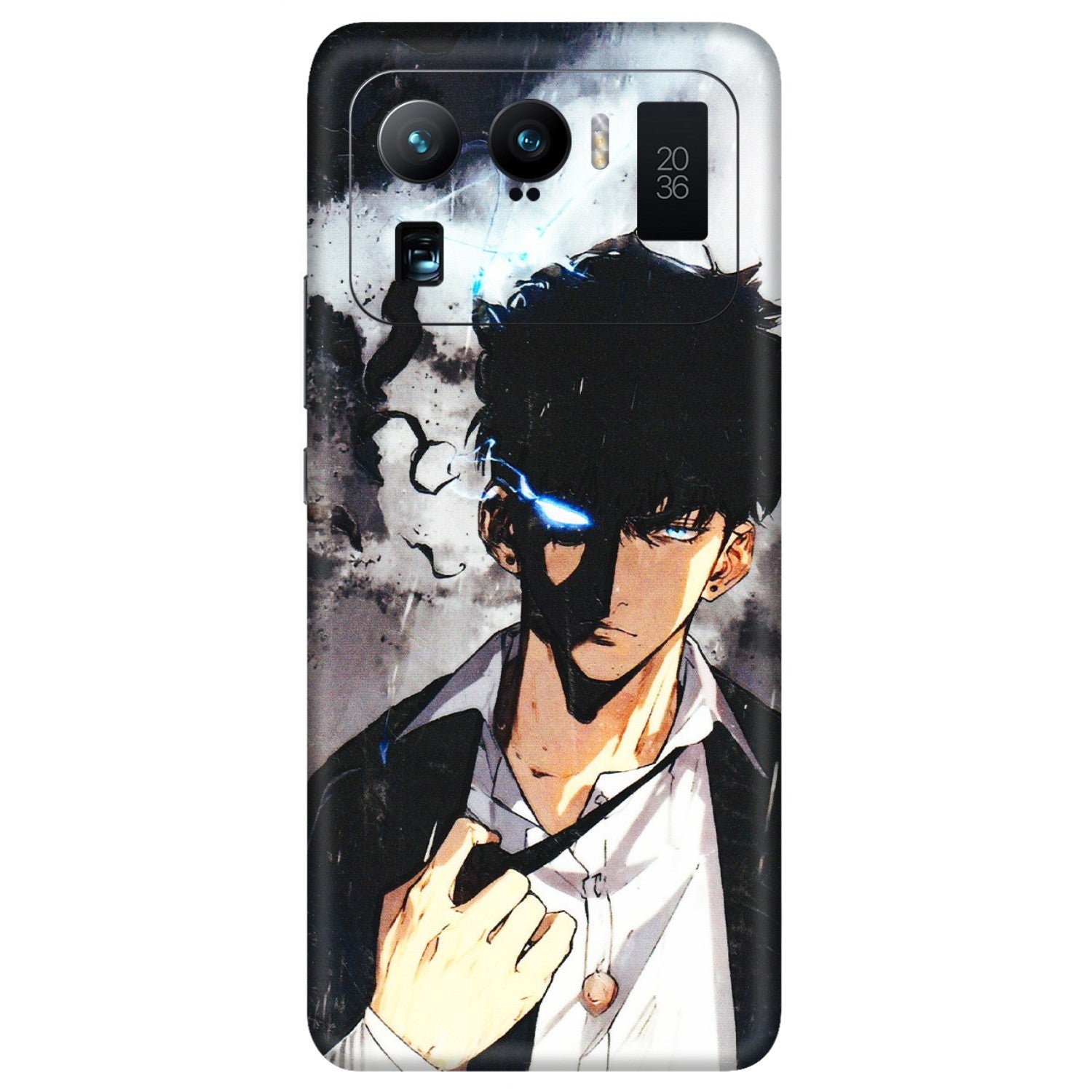 Xiaomi Redmi Phone Skins (All Models) - Sung Jinwoo Manhwa Anime - 3D Embossed Finish (L-328) Mi 11 Ultra