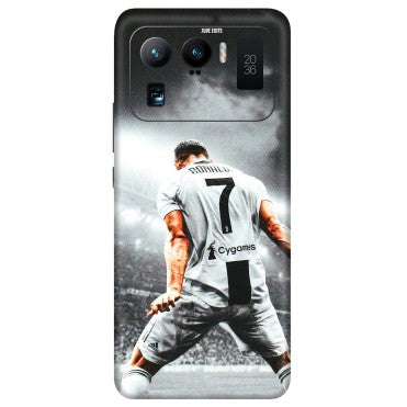 Xiaomi Redmi Phone Skins (All Models) - Ronaldo CR7 Crazy - 3D Embossed Finish (L-44) Mi 11 Ultra