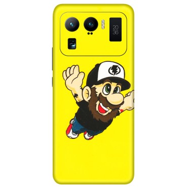 Xiaomi Redmi Phone Skins (All Models) - Flying Beardo - 3D Embossed Finish (L-60) Mi 11 Ultra