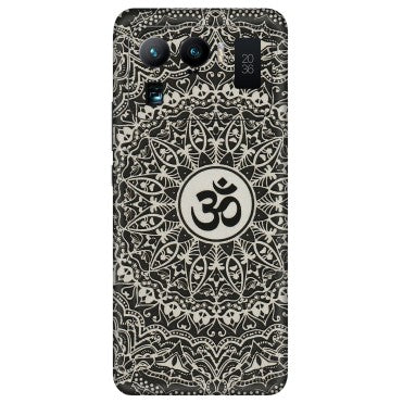 Xiaomi Redmi Phone Skins (All Models) - Aum Elegant Mandala - 3D Embossed Finish (L-62) Mi 11 Ultra