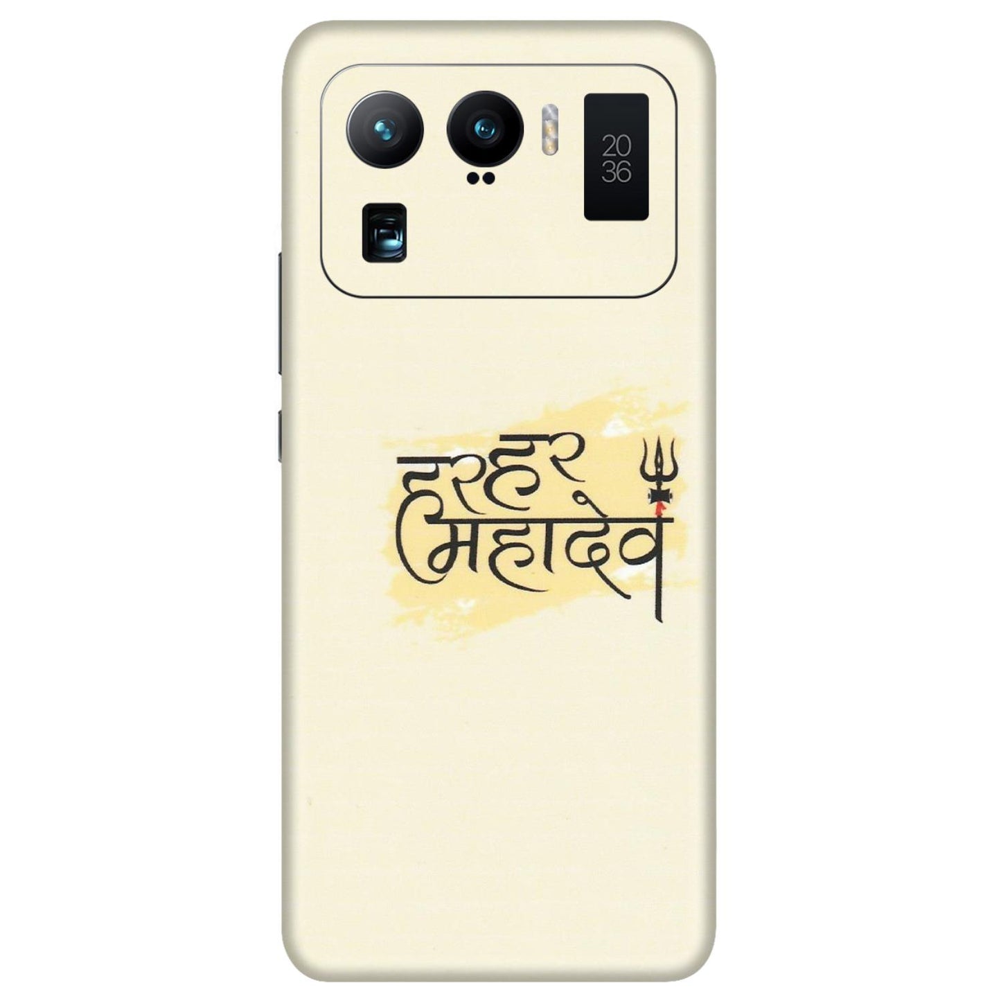 Xiaomi Redmi Phone Skins (All Models) - Har Har Mahadev - Matte Finish (M-10) Mi 11 Ultra
