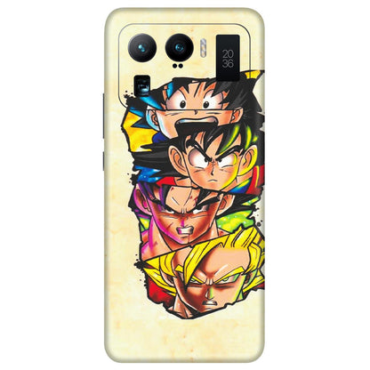 Xiaomi Redmi Phone Skins (All Models) - Angry Multi Anime - Matte Finish (M-113) Mi 11 Ultra