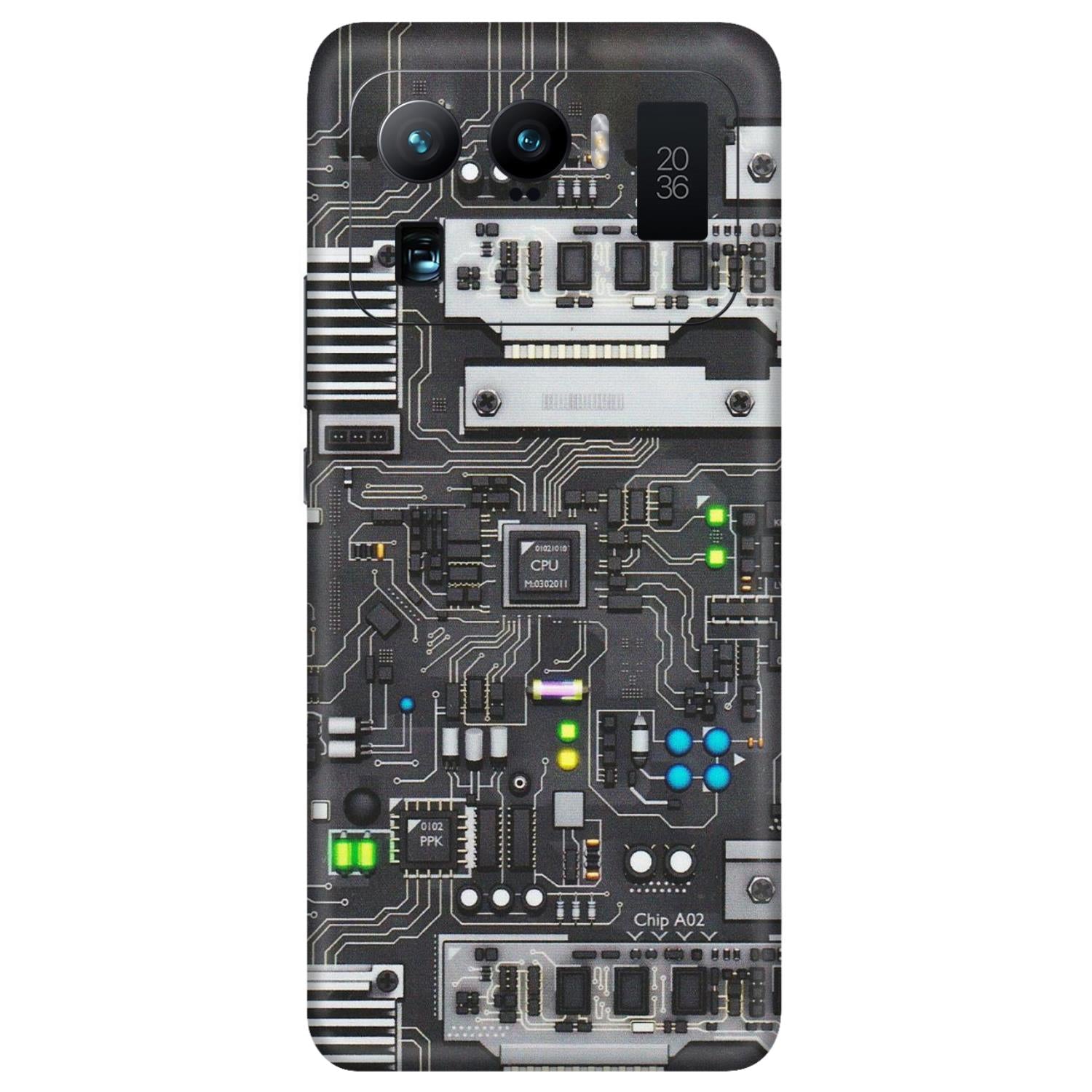 Xiaomi Redmi Phone Skins (All Models) - Motherboard Internals - Matte Finish (M-135) Mi 11 Ultra