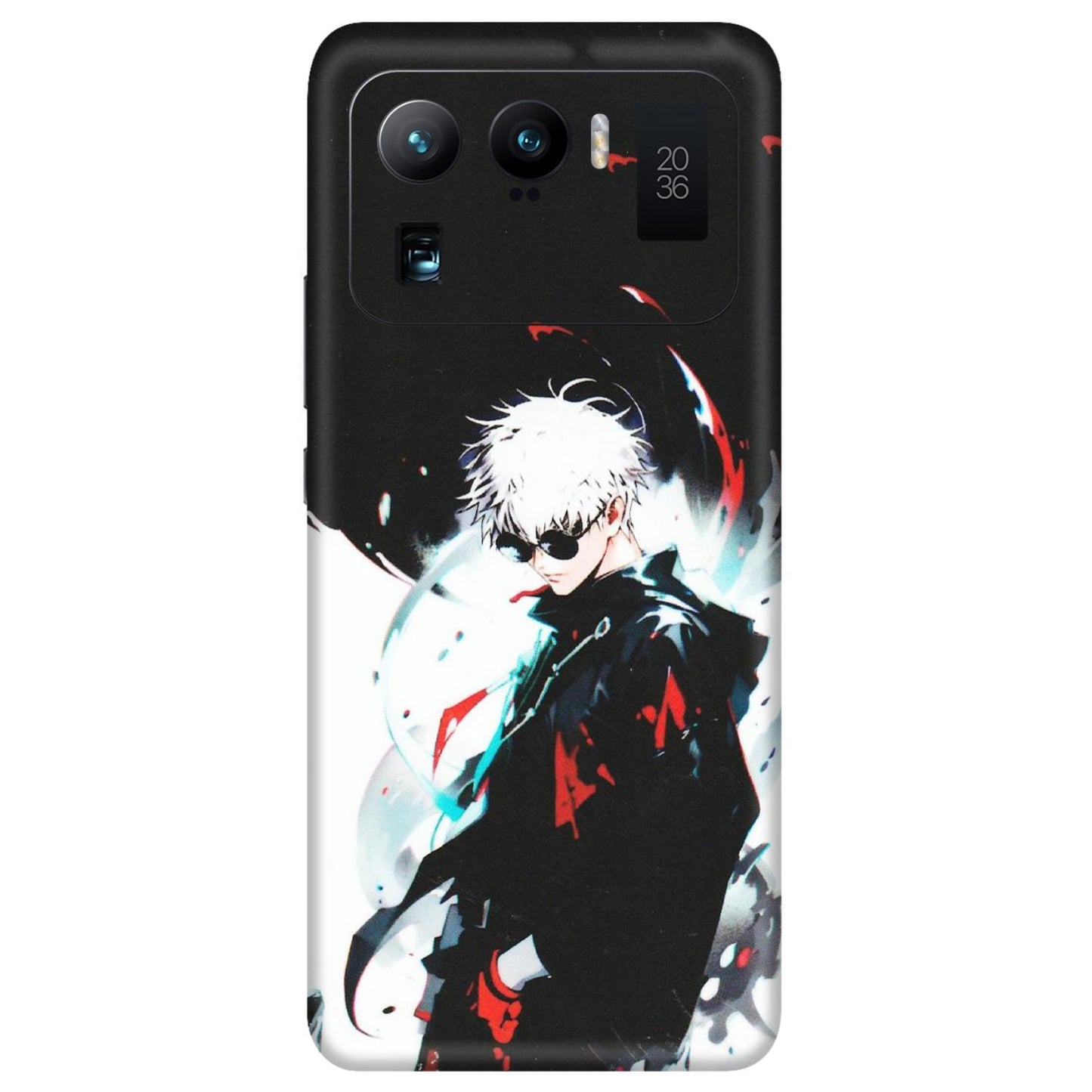 Xiaomi Redmi Phone Skins (All Models) - Gojo Powerful Charater Kaisen Anime - Matte Finish (M-144) Mi 11 Ultra