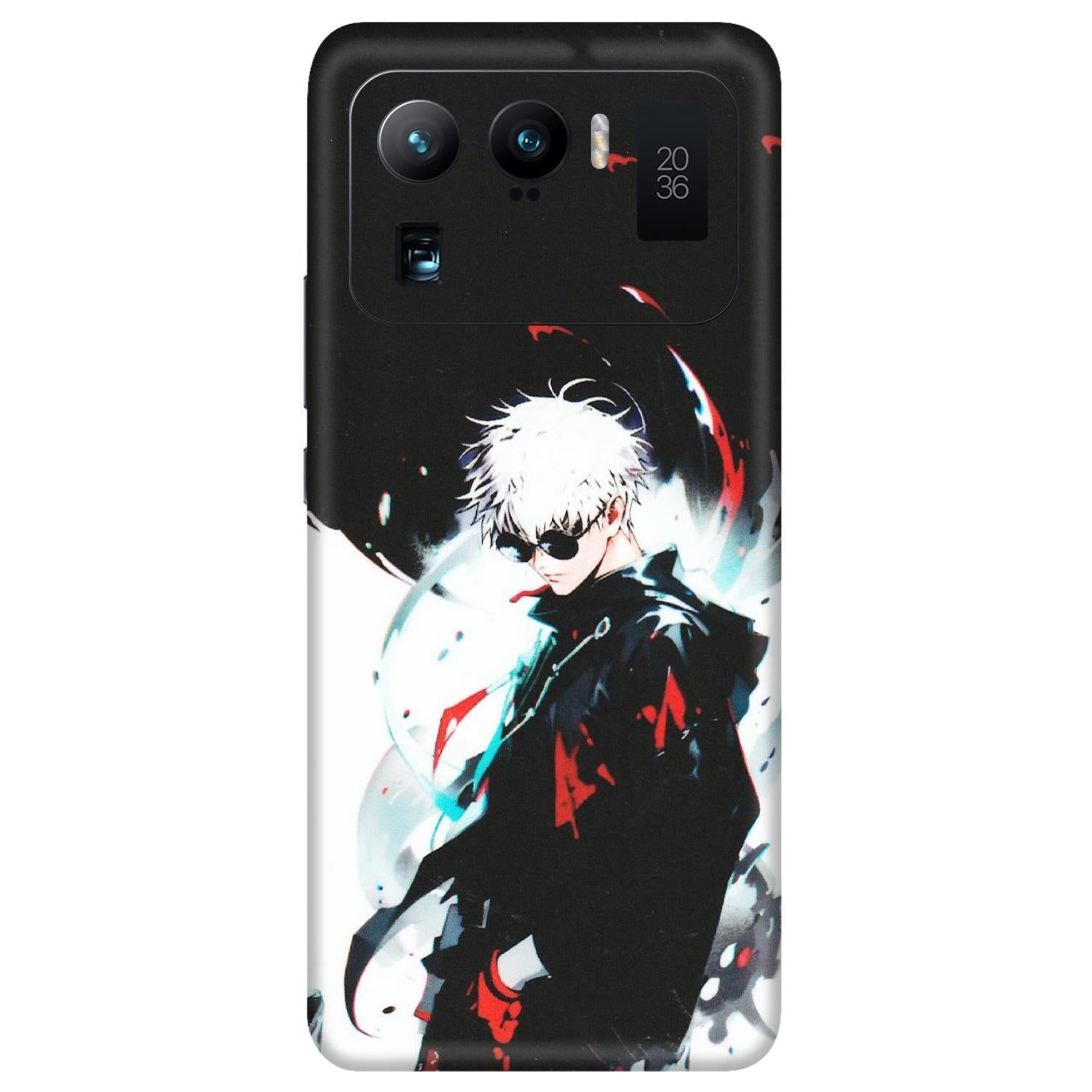 Xiaomi Redmi Phone Skins (All Models) - Gojo Powerful Charater Kaisen Anime - Matte Finish (M-144) Mi 11 Ultra