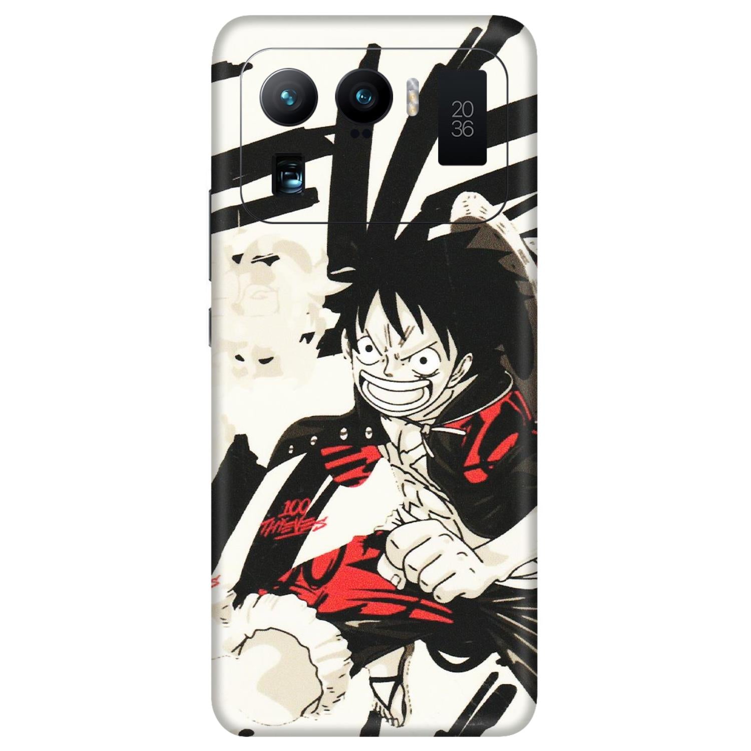 Xiaomi Redmi Phone Skins (All Models) - Monkey D.Luffy Manga Anime - Matte Finish (M-145) Mi 11 Ultra
