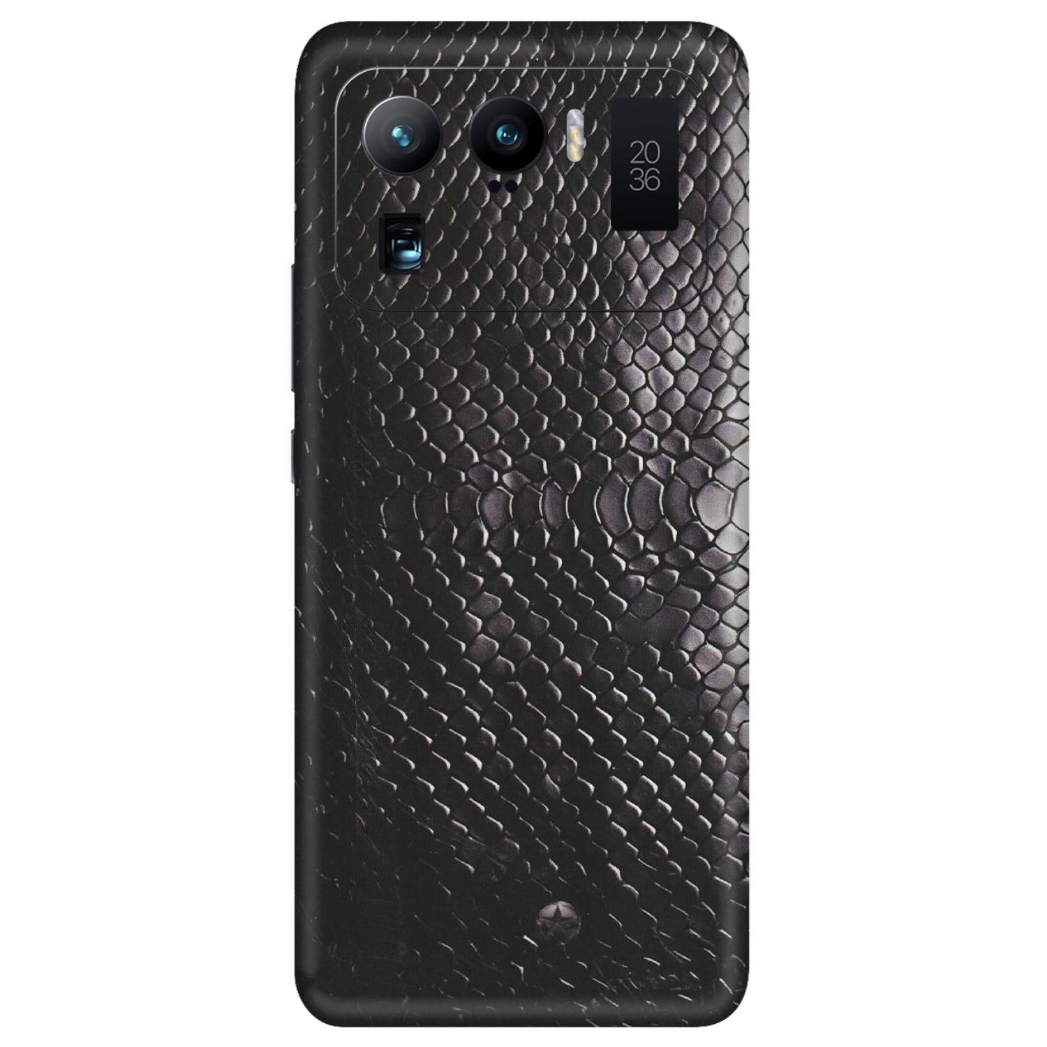 Xiaomi Redmi Phone Skins (All Models) - Black Snack Leather - Matte Finish (M-147) Mi 11 Ultra