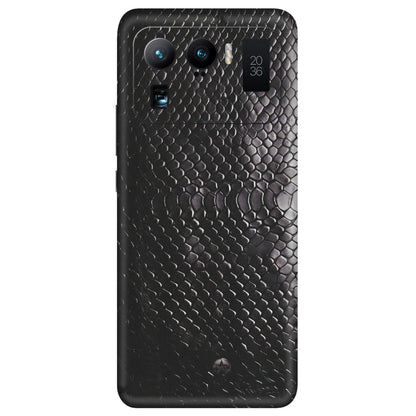 Xiaomi Redmi Phone Skins (All Models) - Black Snack Leather - Matte Finish (M-147) Mi 11 Ultra