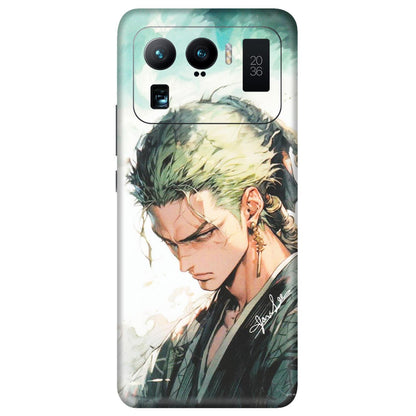 Xiaomi Redmi Phone Skins (All Models) - Pirate Hunter One Piece Anime - Matte Finish (M-157) Mi 11 Ultra