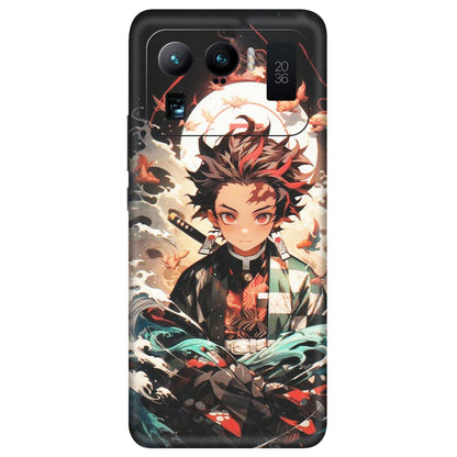 Xiaomi Redmi Phone Skins (All Models) - Tanjiro Demon Slayer Anime - Matte Finish (M-158) Mi 11 Ultra