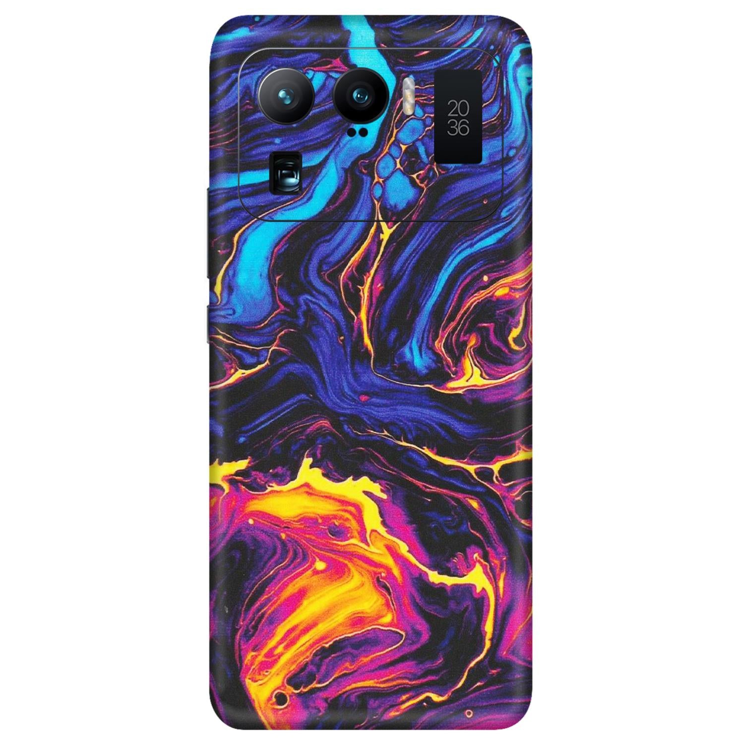 Xiaomi Redmi Phone Skins (All Models) - Abstract Paint Classy - Matte Finish (M-15) Mi 11 Ultra