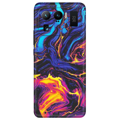 Xiaomi Redmi Phone Skins (All Models) - Abstract Paint Classy - Matte Finish (M-15) Mi 11 Ultra