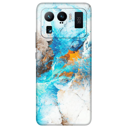 Xiaomi Redmi Phone Skins (All Models) - Blue Waves Abstract - Matte Finish (M-19) Mi 11 Ultra