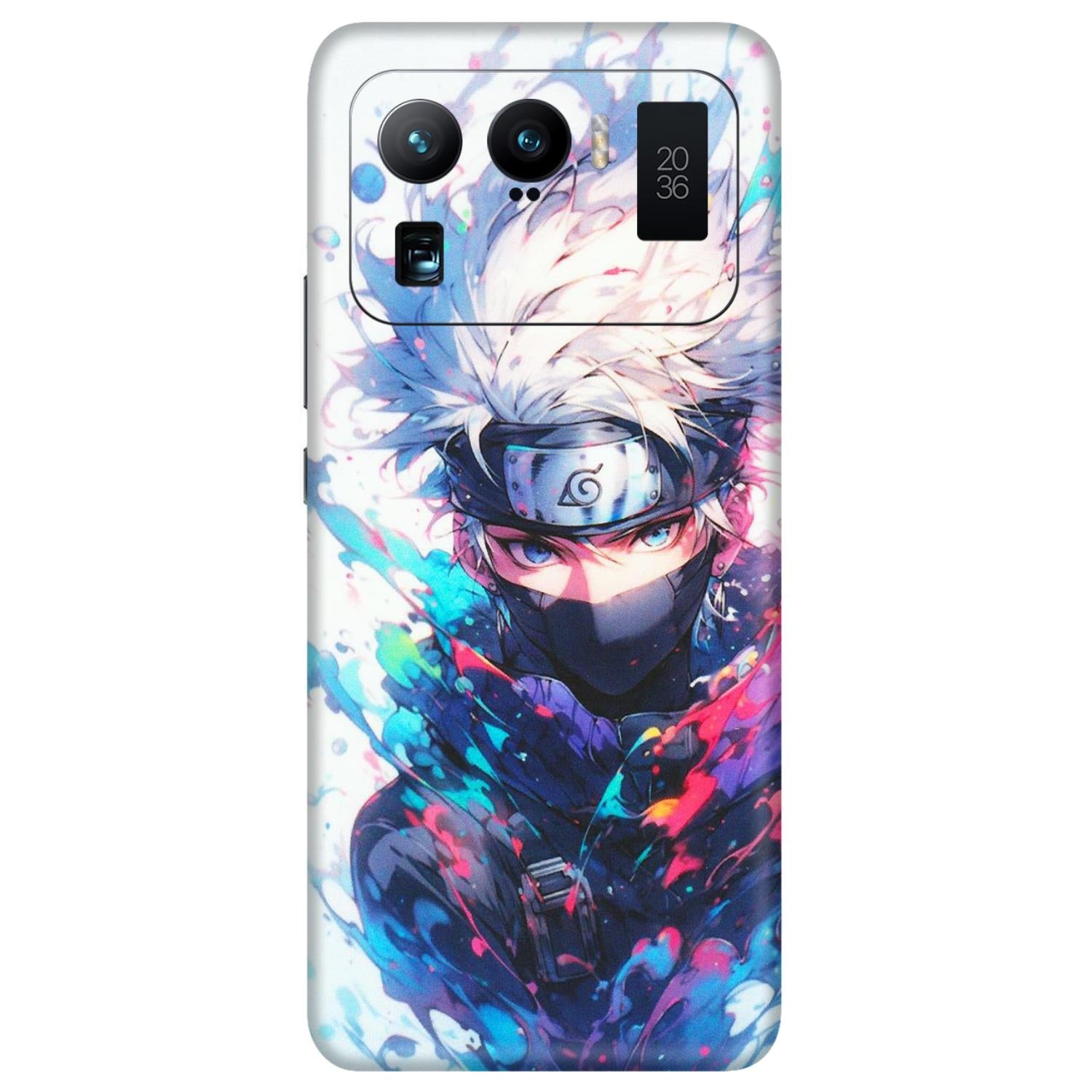 Xiaomi Redmi Phone Skins (All Models) - Naruto Face Mask - Matte Finish (M-03) Mi 11 Ultra