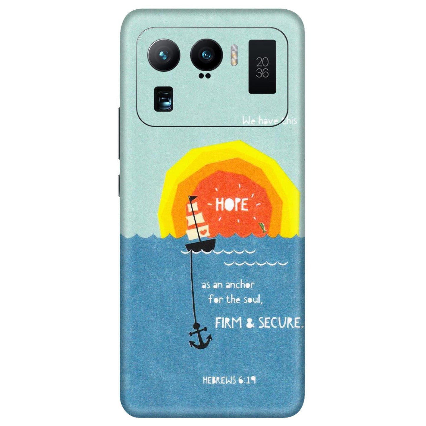 Xiaomi Redmi Phone Skins (All Models) - A Beautiful Sunset of Hope - Matte Finish (M-75) Mi 11 Ultra