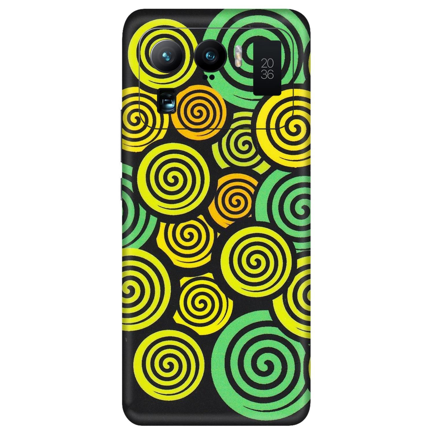 Xiaomi Redmi Phone Skins (All Models) - Crazy Spiral - Matte Finish (M-91) Mi 11 Ultra