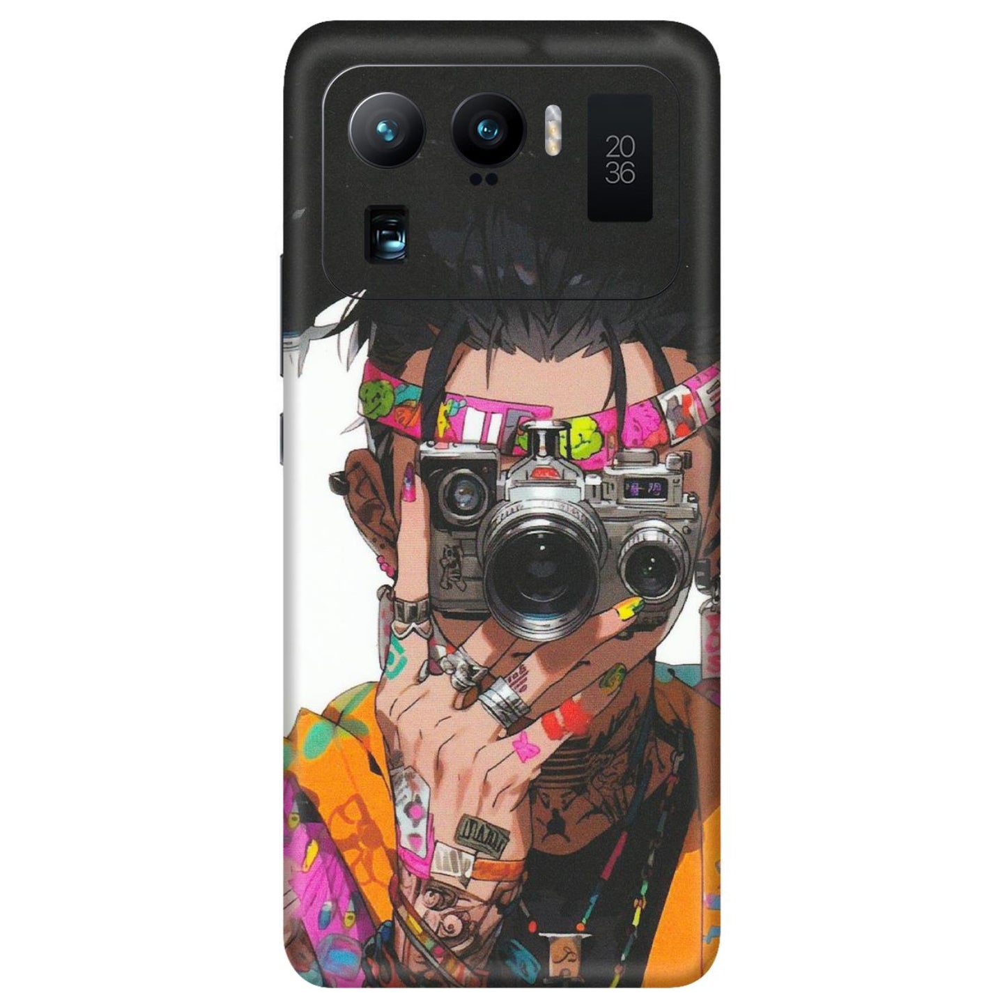 Xiaomi Redmi Phone Skins (All Models) - Camera Lover Girl - Matte Finish (M-09) Mi 11 Ultra