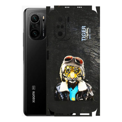 Xiaomi Redmi Phone Skins (All Models) - Rider Tiger - 3D Embossed Finish (L-113) Mi 11 X