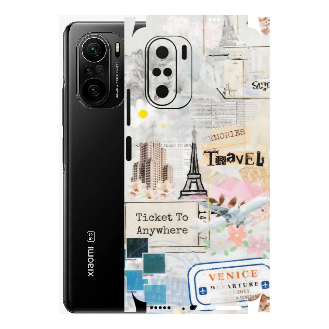 Xiaomi Redmi Phone Skins (All Models) - Travel Memories - Transparent Finish (T-09) Mi 11 X