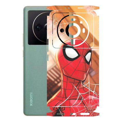Xiaomi Redmi Phone Skins (All Models) - Spiderman Face New - Matte Finish (M-41) Mi 12S Ultra 5G