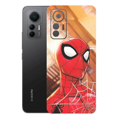 Xiaomi Redmi Phone Skins (All Models) - Spiderman Face New - Matte Finish (M-41) Mi 12 Lite