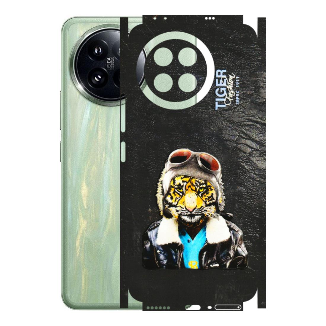 Xiaomi Redmi Phone Skins (All Models) - Rider Tiger - 3D Embossed Finish (L-113) Mi 14 Civi