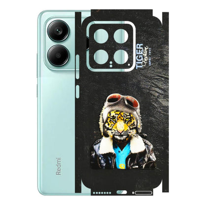 Xiaomi Redmi Phone Skins (All Models) - Rider Tiger - 3D Embossed Finish (L-113) Mi 14