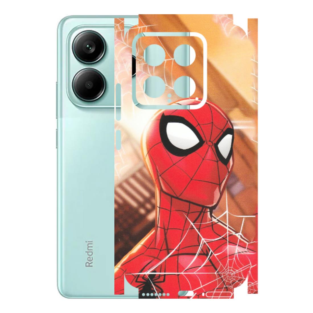 Xiaomi Redmi Phone Skins (All Models) - Spiderman Face New - Matte Finish (M-41) Mi 14