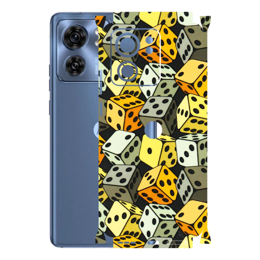 Motorola Phone Skins (All Models) - Dices Of Life - 3D Embossed Finish (L-04) Moto Edge 40 (5G)