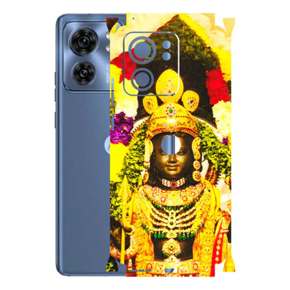 Motorola Phone Skins (All Models) - Ram Lalla Ayodhya - 3D Embossed Finish (L-103) Moto Edge 40 (5G)