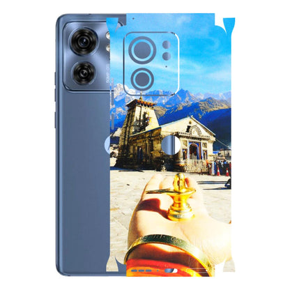 Motorola Phone Skins (All Models) - Beauty of Kedarnath - 3D Embossed Finish (L-108) Moto Edge 40 (5G)