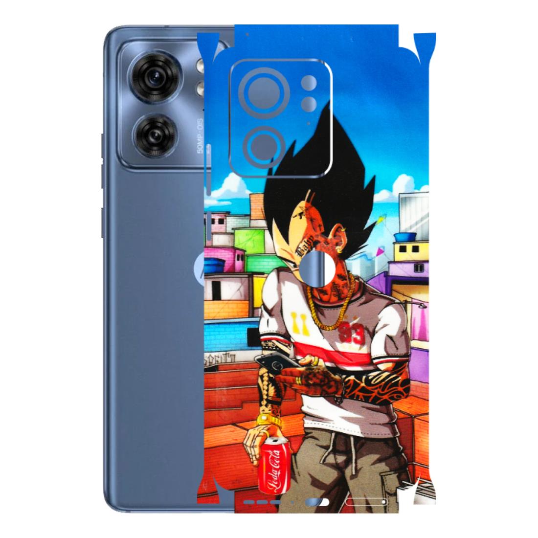 Motorola Phone Skins (All Models) - Vegeta - 3D Embossed Finish (L-136) Moto Edge 40 (5G)