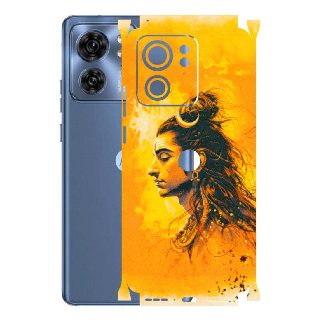 Motorola Phone Skins (All Models) - Shiv Shakti - 3D Embossed Finish (L-14) Moto Edge 40 (5G)