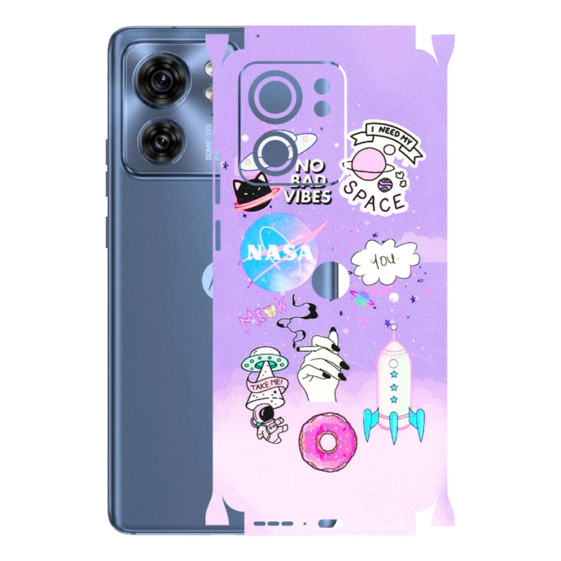 Motorola Phone Skins (All Models) - I Need My Nasa Skin - 3D Embossed Finish (L-149) Moto Edge 40 (5G)