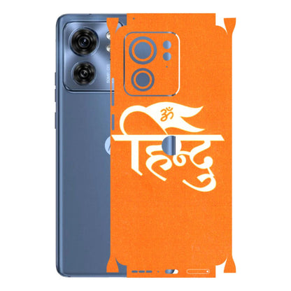 Motorola Phone Skins (All Models) - Hindu Kesari - 3D Embossed Finish (L-154) Moto Edge 40 (5G)