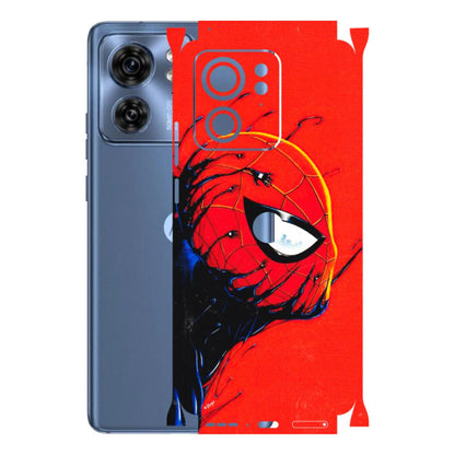 Motorola Phone Skins (All Models) - Spiderman Face Venom - 3D Embossed Finish (L-165) Moto Edge 40 (5G)