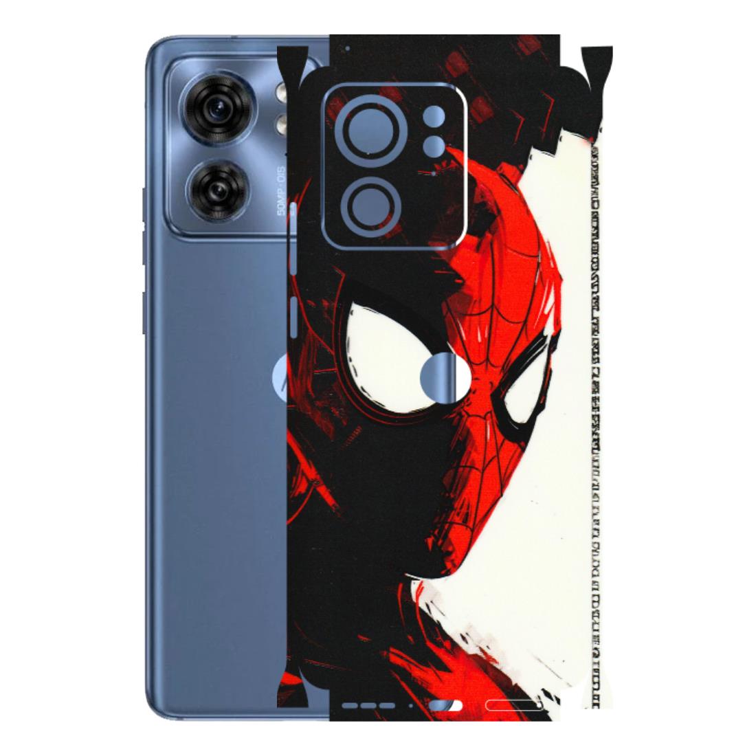 Motorola Phone Skins (All Models) - Spiderman Killer Face - 3D Embossed Finish (L-17) Moto Edge 40 (5G)